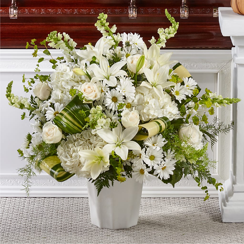 Thoughts of Tranquility Floor Basket – Gift Z, Lake Worth FL