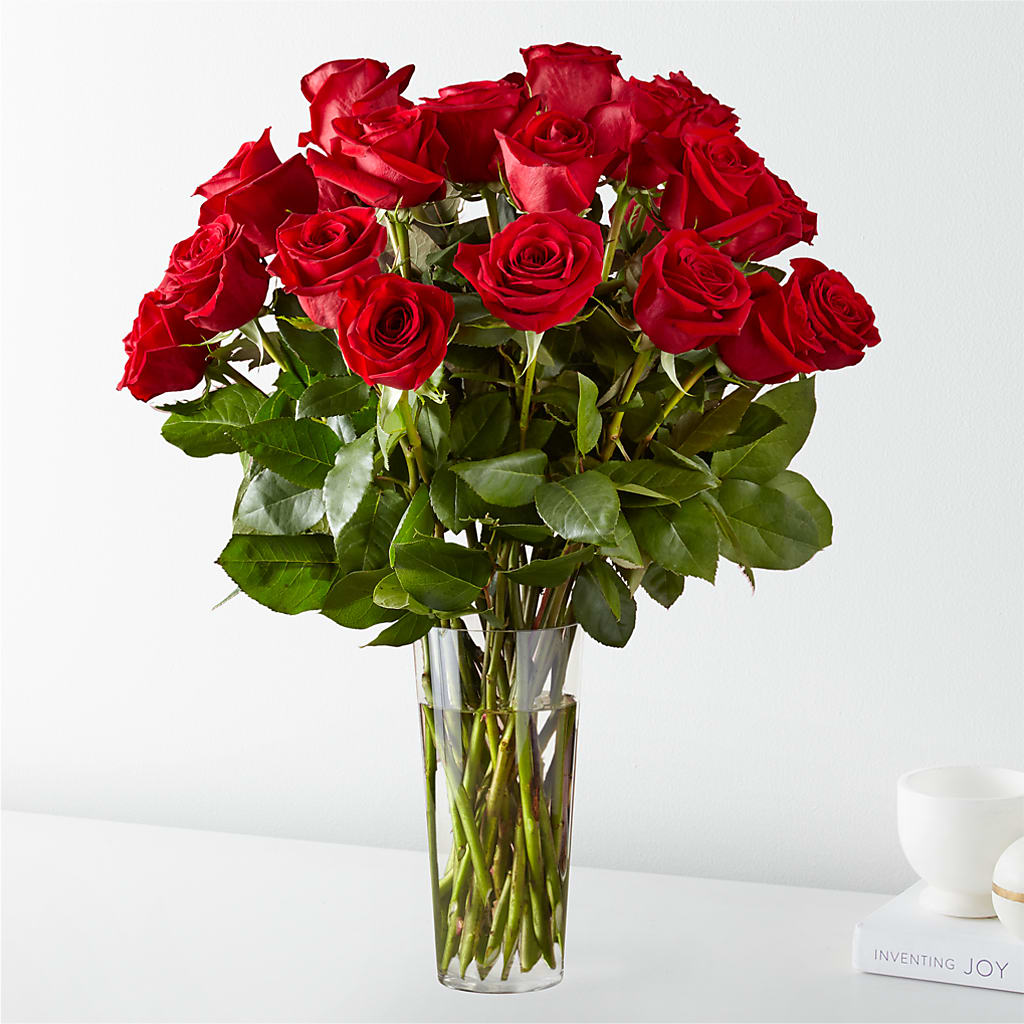 Ramo de Rosas Rojas de Tallo Largo