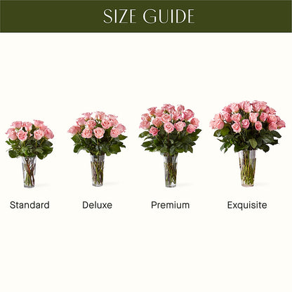 Long Stem Pink Rose Bouquet –  Gift Z, Lake Worth FL