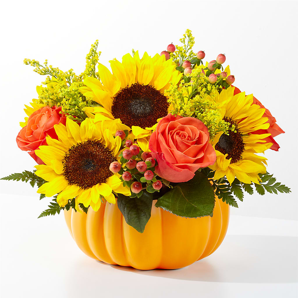 Bouquet de citrouilles « Le Coup de Cœur du Potager »