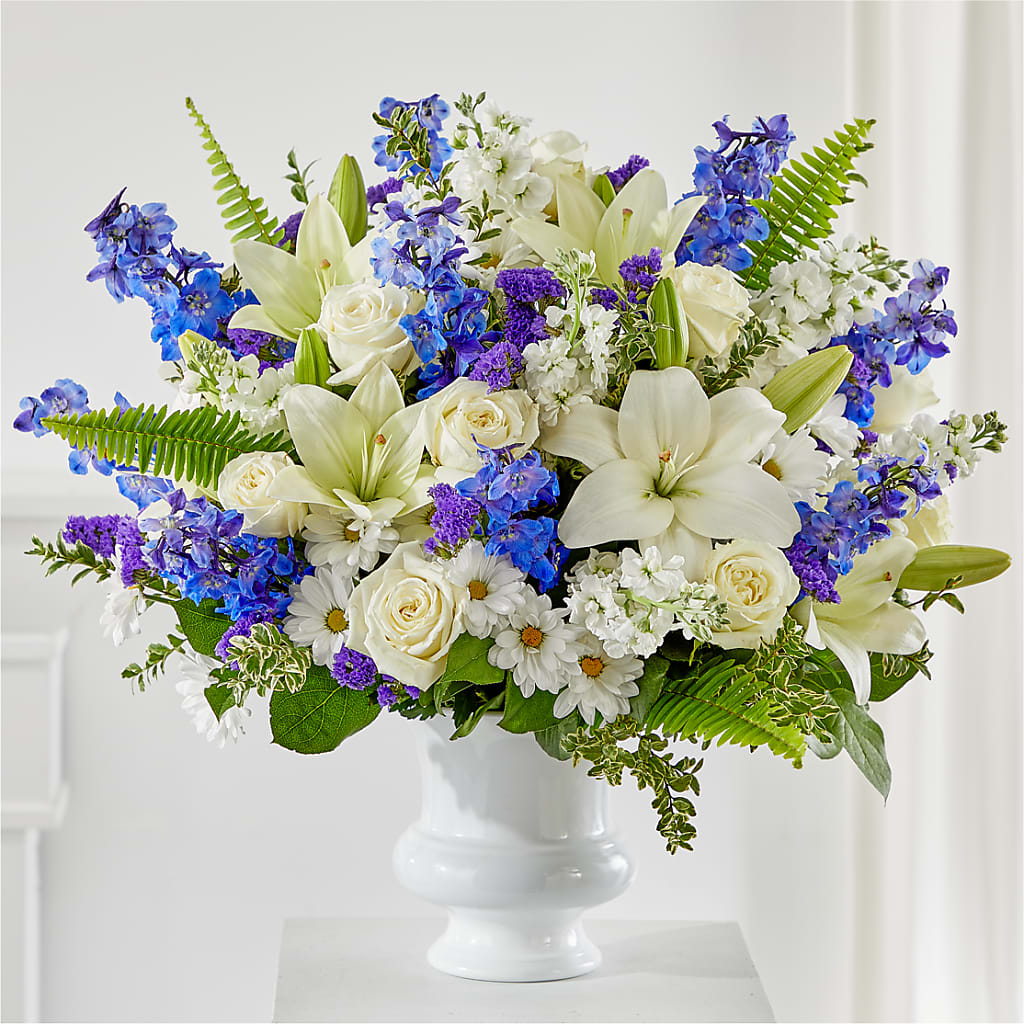 Arreglo floral para urna Expresiones de Esperanza