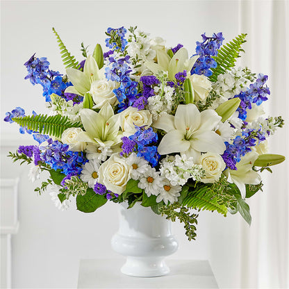 Arreglo floral para urna Expresiones de Esperanza