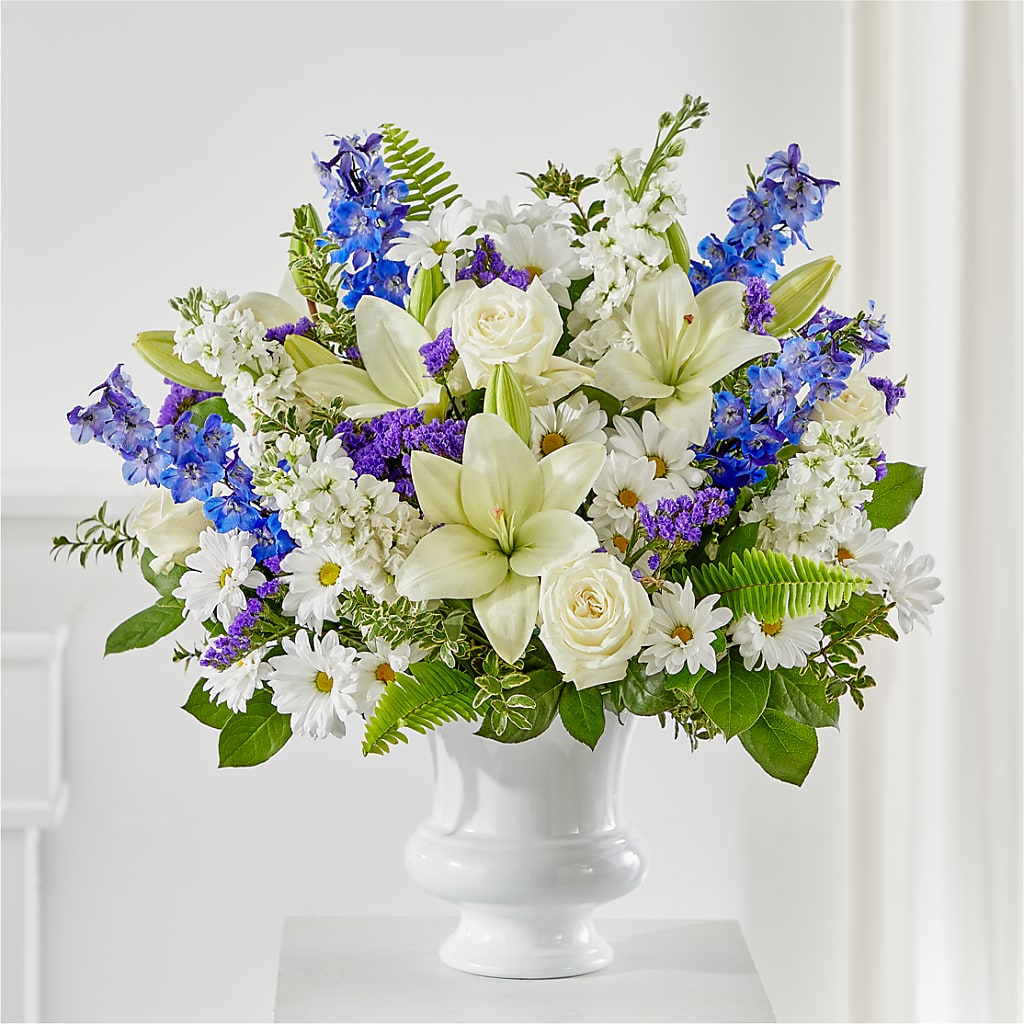 Arreglo floral para urna Expresiones de Esperanza