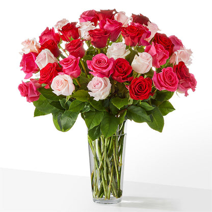 Encantador ramo de rosas