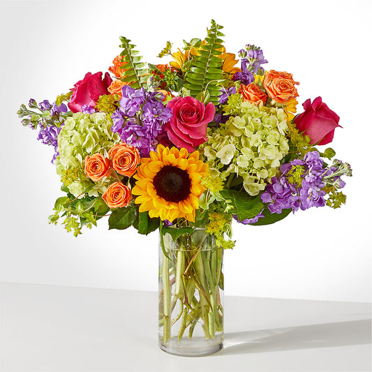 Bouquet de vœux éclatants